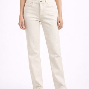 Guess Women's Straight Leg Cream Jeans